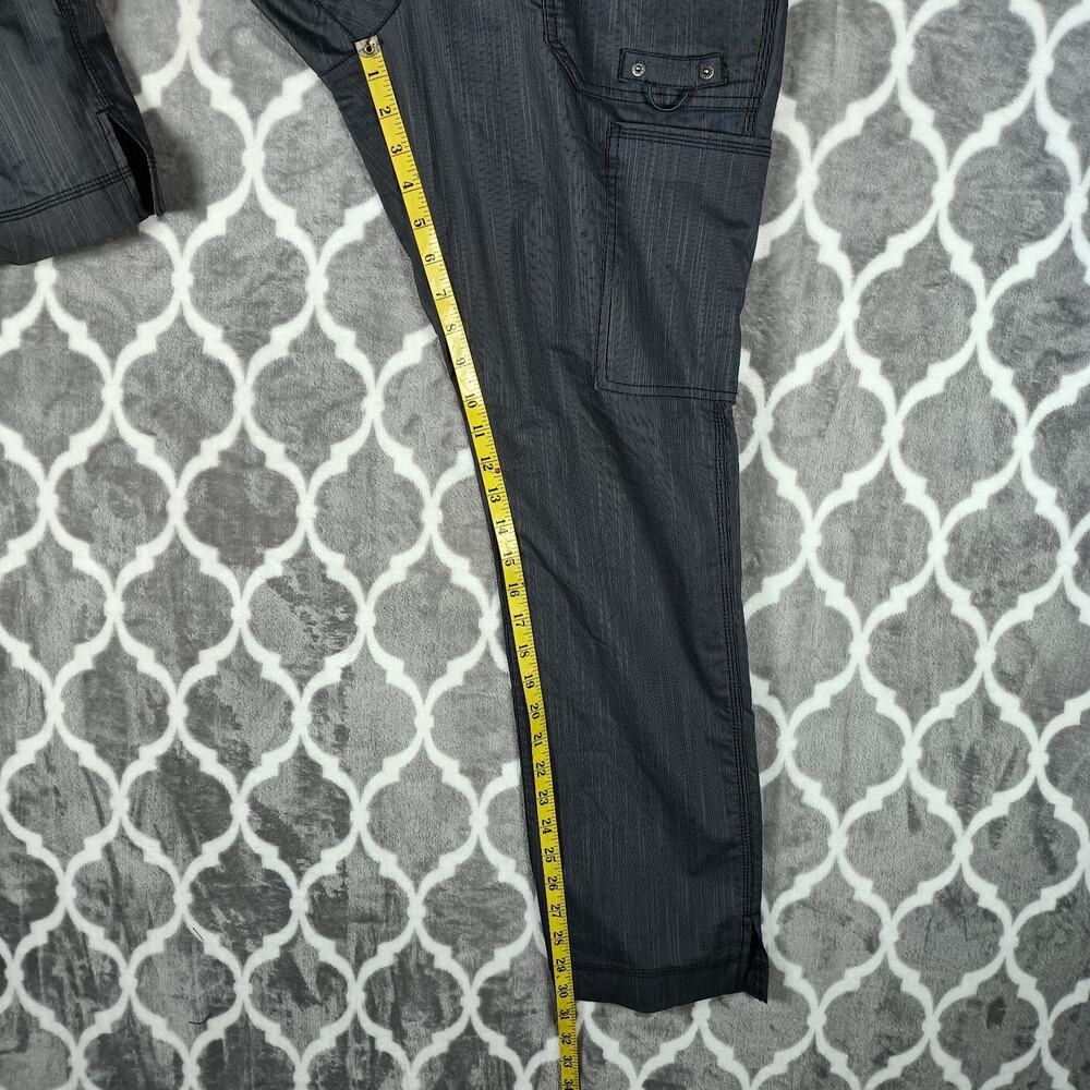 Dickies Scrub Pants Women Size Medium gray Pewter Xtreme Stretch DK165 Cargo - Picture 7 of 11